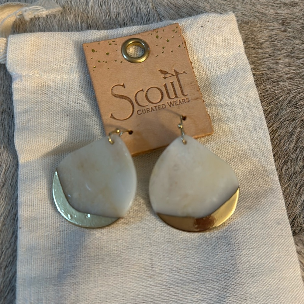 Dipped Teardrop Earrings by Scout